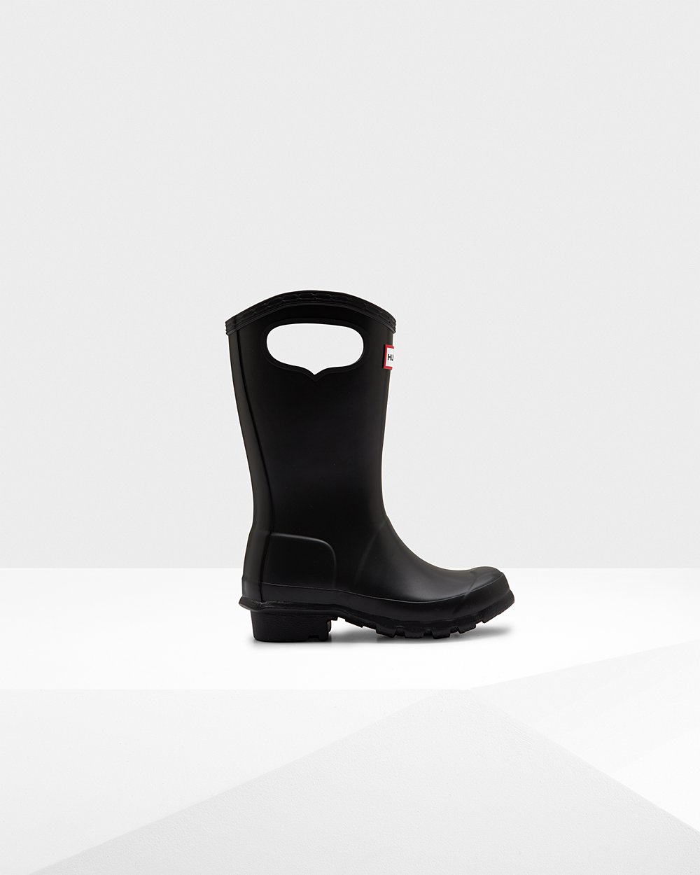 Kids Hunter Rain Boots Black - Original Grab Handle - 0187439-BJ